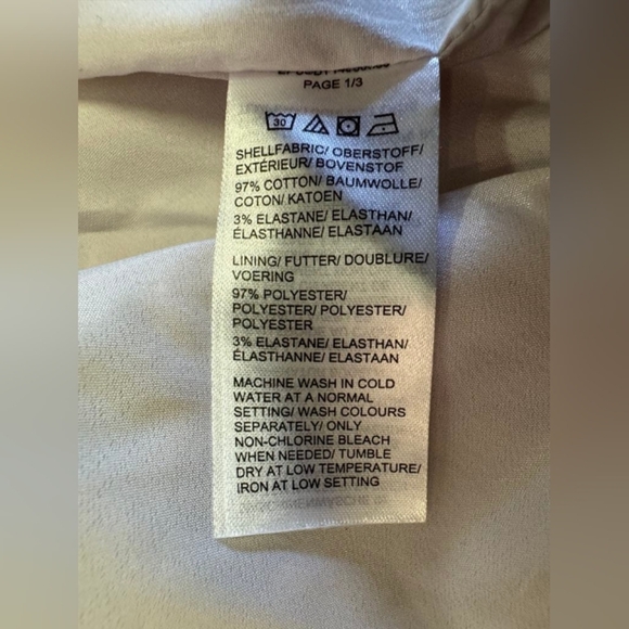 Lord & Taylor EUC Pencil Skirt Midi Floral Pink/White/Black Size 10 - Picture 10 of 10